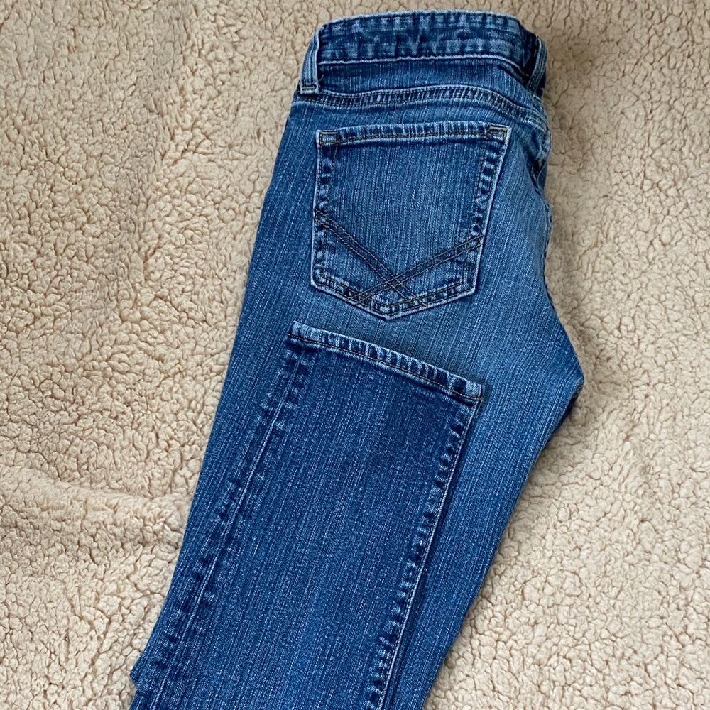 GAP Women's premium Skinny Jeans in Medium Blue size 8/29 - Picture 7 of 10